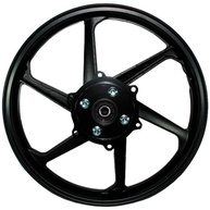 Par de Rodas Liga Leve Freio a Tambor NXR 125/150/160 Bros - Com Rolamentos Premium - imagem 5