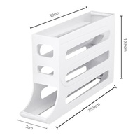 Organizador de Ovos com Dispensador Automático - 4 Camadas, 28 Ovos, Design Rolante para Geladeira - imagem 3