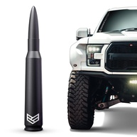 Antena Bullet Ronin Factory 50 Cal para Ford F150, F250, F350, Raptor, Bronco e RAM 1500 - Estilo e Segurança - imagem 1