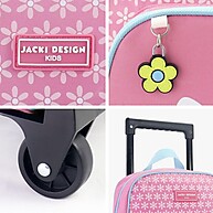 Mochila com Rodinhas e Lancheira Térmica Infantil 4750ml Rosa - imagem 2