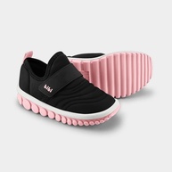 Bibi Roller 2.0: Tênis Infantil Preto e Rosa - imagem 2