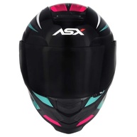Capacete Feminino ASX Eagle Street Tiffany & Rosa - Estilo e Segurança para Você! - imagem 4
