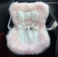 Mini Assento Carro Labubu: Clip Ventilação, Decoração Mesa e Cinto Segurança | Rosa Fofo - imagem 3