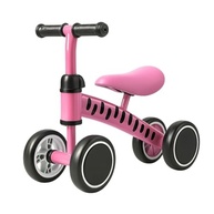 Andador Infantil sem Pedal Rosa - Bicicleta de Equilíbrio para Crianças com Segurança e Estilo - imagem 2