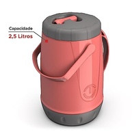 Jarra Térmica Pavia 2,5L Rosa - Isolamento Premium para Tererê e Bebidas Frias - imagem 5
