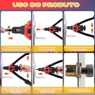 Rebitador Manual de Rosca Profissional: Ferramenta Versátil e Durável para Rebites - imagem 5