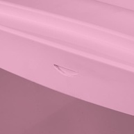 Caixa Organizadora Plástica 65L Rosé - Design Moderno e Resistente - imagem 5