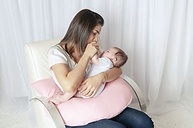 Batistela Baby Apoio Amamentar Basic - Rose Rose | Conforto e Segurança para Bebês - imagem 3
