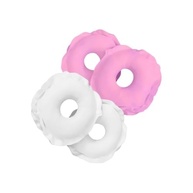 Rosquinhas de Amamentação Absorventes Laváveis em Algodão - Kit com 4 Unidades - imagem 4