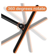 Rodo Multiuso com Rotação 360° - Limpador Versátil para Vidros, Box e Carros - imagem 2