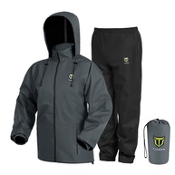 TideWe Roupa de chuva, impermeável, respirável e leve, 2 peças - imagem 1
