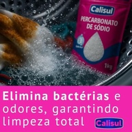 Percarbonato de Sódio 1Kg - Tira Manchas Puro e Biodegradável para Roupas e Limpeza Total - imagem 5