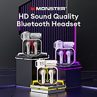Monster XKT15: Fone Bluetooth 5.3 com Cancelamento de Ruído - imagem 2