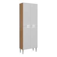 Paneleiro com 4 Portas Paris - Design Rustic & Branco | Armazenamento Moderno e Resistente - imagem 2