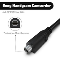 Cabo RCA para S-Video 1.5m para Sony Handycam: Conexão Perfeita para suas Filmagens! - imagem 3