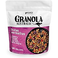Hart's Natural Granola Australia Frutas Vermelhas | Granola Sem Glúten, Sem Lactose, Vegano | 100% Natural | Alto em Fibras | Snack Saudável | 300g - imagem 2