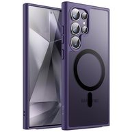 JETech Capa Magnética para Samsung S24 Ultra 5G: Proteção Premium com MagSafe e Acabamento Fosco Translúcido - imagem 2