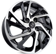 Rodas KR S40 Aro 15 para HB20 (4x100) - Preta Diamantada: Estilo e Performance - imagem 2