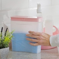 Porta Sabão em Pó Slim 1,65 L - Organização Moderna e Prática para sua Casa - imagem 3