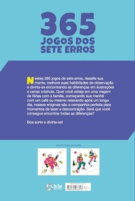 Almanaque Sabe-Tudo 365: Desafie Sua Mente com Jogos dos 7 Erros! - imagem 3