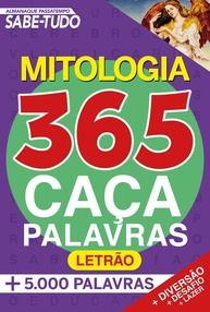 Almanaque Sabe-Tudo 365 Caça-Palavras: Mitologia - Desafie sua Mente Diariamente! - imagem 1