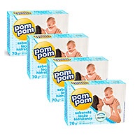Sabonete em Barra Infantil Pom Pom + Loção Hidratante 70g - imagem 1