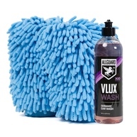 AllGuard Luva Microfibra Dupla Face para Lavagem de Carro + Sabonete VLUX - Limpeza Impecável Sem Riscos - imagem 1