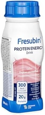 Fresubin Protein Energy Drink Sabor Frutas Vermellhas 200ml - 8 Unidades - Fresenius - imagem 2