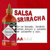 Molho Sriracha Tabasco: Picância e Sabor 256ml - imagem 3