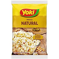 Pipoca Yoki Micro Natural 50g: Sabor Puro e Rápida! - imagem 1