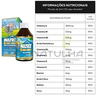 KIT 2X MULTRIX Xarope Infantil com Vitaminas de A a Z - 120ml Cada | Sabor Laranja Natural - imagem 3