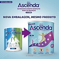 Ascenda Sem Sabor 800G: Energia e Nutrição Infantil - imagem 2