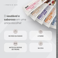 PROTEIN BAR - 12 UNIDADES Sabor Chocolate e Amendoim - imagem 1