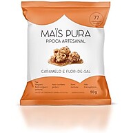 Pipoca Caramelo Flor de Sal 50g: Sabor Pura Delícia - imagem 1