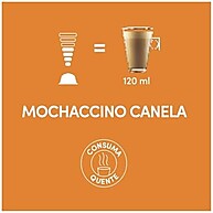 Mochaccino Canela Dolce Gusto: 10 Cápsulas Sabor Único - imagem 1