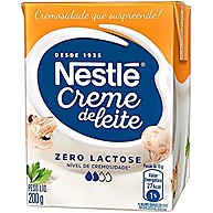 Creme de Leite Nestlé Zero Lactose 200g: Leveza e Sabor - imagem 1
