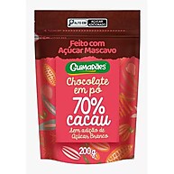 Chocolate 70% Cacau Açúcar Mascavo 200g: Puro Sabor - imagem 4