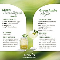 Xarope Monin Maçã Verde 700ml: Sabor Refrescante - imagem 1