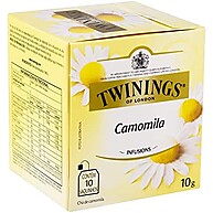 Twinings Camomila: Relaxamento e Sabor em 10 Saquinhos - imagem 1