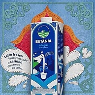 Leite Integral Betânia UHT 1L: Puro Sabor e Nutrição - imagem 3