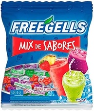 Bala Freegells Mix de Sabores 584g - Riclan - imagem 1