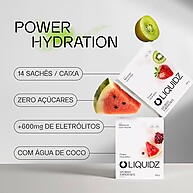 LIQUIDZ Melancia Romã: Hidratação Sem Açúcar (14 Sachês) - imagem 4