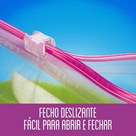 Ziploc Saco Hermético Organizador de Geladeira Tamanho Médio - 20 Unidades | Ultra Resistente e BPA Free - imagem 4