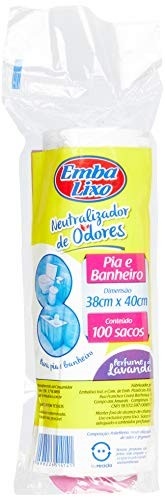 Sacos para Lixo com Neutralizador de Odores Embalixo - 100 Unidades Lavanda - imagem 4