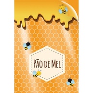 Sacos Decorados Pão de Mel: Elegância em 50 Unidades - imagem 1
