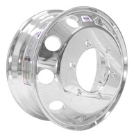 Roda de Alumínio SAE para Caminhão 3/4 - 6,00 X 17.5 - Brilho Impecável - imagem 1