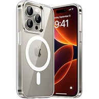 Capa Mag-Safe para iPhone 16 Pro MAX: Transparente Premium Anti-Amarelamento com Proteção de Câmera - imagem 2