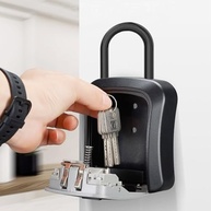 SAFEKey Lockbox – Cofre de Chaves com Código Redefinível | Segurança Portátil para Casa, Escritório e Airbnb - imagem 3