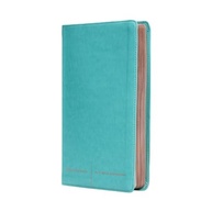 Bíblia Sagrada Luxo Slim NVI: Courosoft Verde Água - Elegância e Leitura Confortável - imagem 4