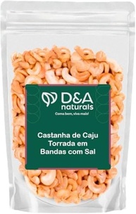 Castanhas de Cajú Torradas em Bandas Com Sal ou Sem Sal - 1kg (Com Sal) - imagem 4